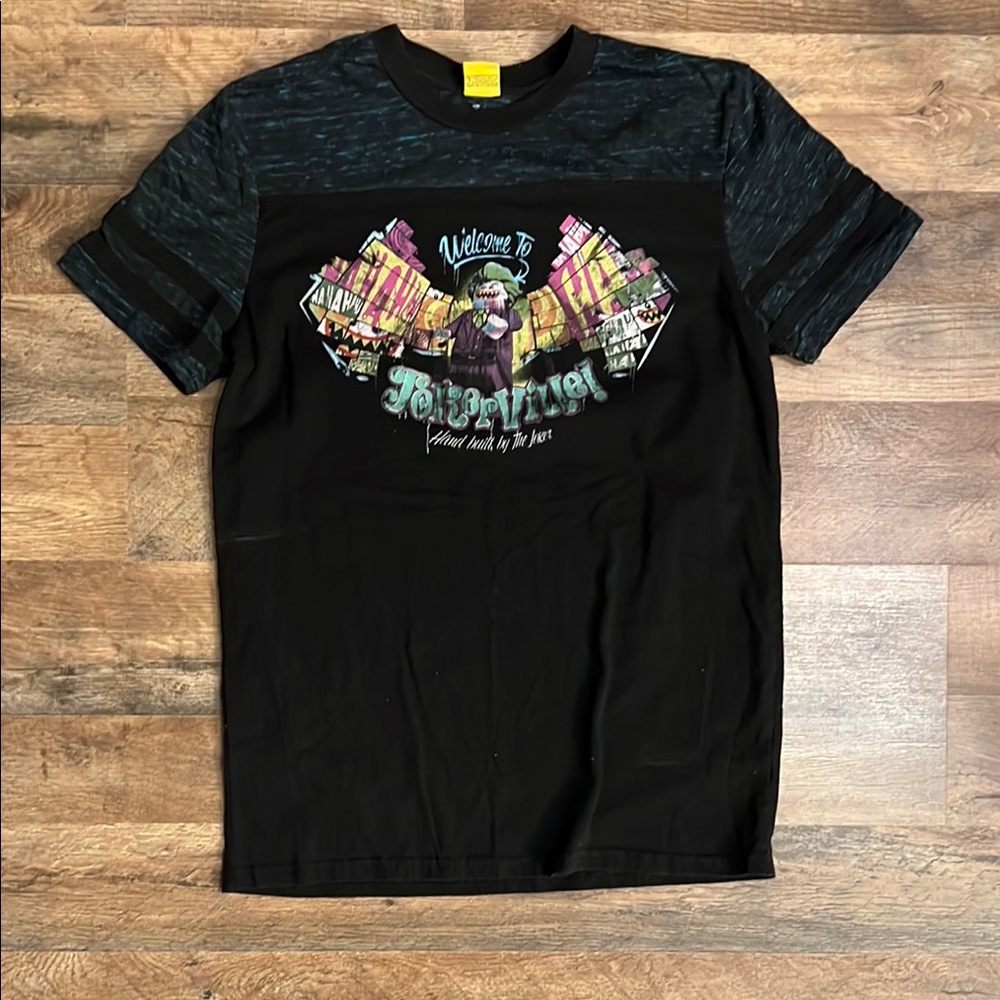 Batman Black and Multicolor Graphic Tee
